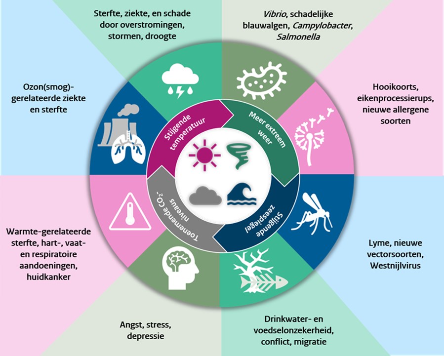 Gezondheidseffecten klimaatverandering RIVM 2021